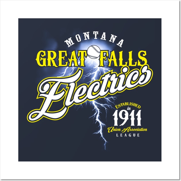 Great Falls Electrics Wall Art by MindsparkCreative